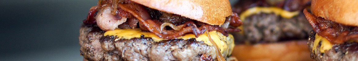 Eating Breakfast & Brunch Burger Sandwich at Spanky's restaurant in Ben Lomond, CA.